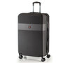 Большой чемодан Swissbrand Cairo на 97 л весом 4,2 кг из пластика Черный