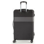 Велика валіза Swissbrand Cairo на 97 л вагою 4,2 кг із пластику Чорний