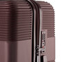 Средний чемодан Swissbrand Cairo на 65 л весом 3,4 кг из пластика Бордовый