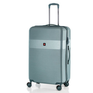 Середня валіза Swissbrand Cairo на 65 л вагою 3,4 кг із пластику Бірюзова