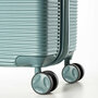 Большой чемодан Swissbrand Cairo на 97 л весом 4,2 кг из пластика Бирюзовый