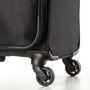 Середня тканинна валіза Swissbrand Hamilton на 66 л вагою 3,2 кг Чорний