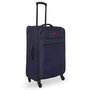 Средний тканевый чемодан Swissbrand Hamilton на 66 л весом 3,2 кг Темно-Синий