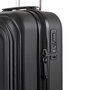 Середня валіза Swissbrand London на 77 л з полікарбонату вагою 3,27 кг Чорний