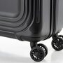 Средний чемодан Swissbrand London на 77 л из поликарбоната весом 3,27 кг Черный