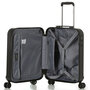 Большой чемодан Swissbrand London на 112 л из поликарбоната весом 4,35 кг Черный