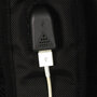 Міський рюкзак Swissbrand Ribe на 20 л з USB-виходом та відділом для ноутбука до 15,6 д Чорний