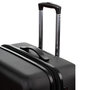 Средний чемодан Swissbrand Berlin на 65/75 л из поликарбоната Черный
