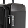 Большой чемодан Swissbrand Perth на 95/105 л из ткани/пластика весом 3,5 кг Черный