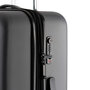 Средний чемодан Swissbrand Berlin на 65/75 л из поликарбоната Серый