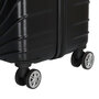 Большой чемодан Enrico Benetti Calgary на 129 л весом 3,3 кг из поликарбоната Черный