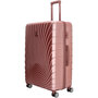 Велика валіза Enrico Benetti Calgary на 129 л вагою 3,3 кг із полікарбонату Рожевий