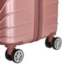 Середня валіза Enrico Benetti Calgary на 79 л вагою 2,8 кг із полікарбонату Рожевий