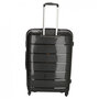 Велика валіза Enrico Benetti Denver на 102 л вагою 4 кг із поліпропілену Чорний