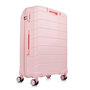 Велика валіза VIF Tokyo з поліпропілену на 97 л Рожевий