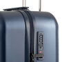 Средний чемодан Swissbrand London на 77 л из поликарбоната весом 3,27 кг Синий