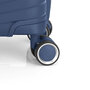 Большой чемодан Gabol Kiba из полипропилена на 114/125 л весом 4,5 кг Синий