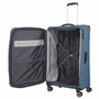 Ультралегка тканинна валіза Travelite Skaii вагою 2,9 кг на 91/99 літрів Синій
