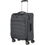 Легкий тканевый чемодан ручная кладь Travelite Skaii на 36 л весом 1,9 кг Антрацит