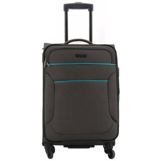 Средний чемодан Travelite Story на 51/61 л тканевый весом 3,3 кг Антрацит