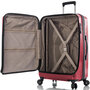 Средний чемодан Heys EZ Access с расширительной молнией на 67/84 л из поликарбоната Красный 