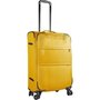 Средний тканевый чемодан JUMP Lauris на 53/61 л весом 3,2 кг Желтый