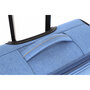 Большой тканевый чемодан Travelite Boja на 84 л весом 3,6 кг Синий