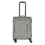Тканинна валіза ручна поклажа Travelite Boja на 33 л вагою 2,6 кг Сірий