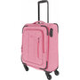 Тканевый чемодан ручная кладь Travelite Boja на 33 л весом 2,6 кг Розовый