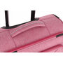 Тканинна валіза ручна поклажа Travelite Boja на 33 л вагою 2,6 кг Рожевий