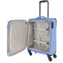 Тканевый чемодан ручная кладь Travelite Boja на 33 л весом 2,6 кг Синий