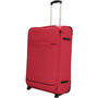 Большой тканевый чемодан Enrico Benetti Dallas на 76 л весом 3,1 кг Красный