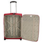 Средний тканевый чемодан Enrico Benetti Dallas на 53 л весом 2,6 кг Красный
