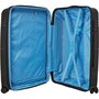 Средний чемодан Carlton Focus Plus на 65 л весом 3,7 кг из полипропилена Черный