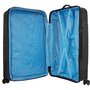 Большой чемодан Carlton Focus Plus на 110 л весом 4,5 кг из полипропилена Черный