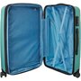 Средний чемодан Carlton Focus Plus на 65 л весом 3,7 кг из полипропилена Бирюзовый