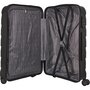 Средний чемодан Carlton Porto Plus на 65 л из полипропилена весом 3,4 кг Черный