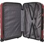 Средний чемодан Carlton Porto Plus на 65 л из полипропилена весом 3,4 кг Красный