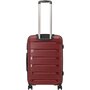 Средний чемодан Carlton Porto Plus на 65 л из полипропилена весом 3,4 кг Красный