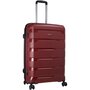 Большой чемодан Carlton Porto Plus на 110 л весом 4,2 кг из полипропилена Красный