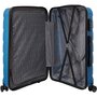 Средний чемодан Carlton Porto Plus на 65 л из полипропилена весом 3,4 кг Синий