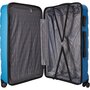 Большой чемодан Carlton Porto Plus на 110 л весом 4,2 кг из полипропилена Синий