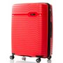 Большой чемодан V&amp;V Travel Summer Breeze на 115/125 л весом 4,3 кг из полипропилена Красный