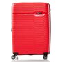 Большой чемодан V&amp;V Travel Summer Breeze на 115/125 л весом 4,3 кг из полипропилена Красный