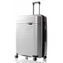 Большой чемодан V&amp;V Travel Summer Breeze на 115/125 л весом 4,3 кг из полипропилена Серебристый