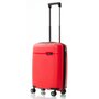 Набор дорожный чемоданов на колесах V&amp;V Travel Summer Breeze из полипропилена с расширительной молнией Красный