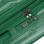 Средний чемодан Heys Xtrak на 73/92 л из поликарбоната Зелений