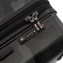 Средний чемодан Heys Black Leopard на 66/87 л весом 4,1 кг из поликарбоната Антрацит