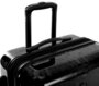 Средний чемодан Heys Black Leopard на 66/87 л весом 4,1 кг из поликарбоната Черный