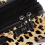 Большой чемодан Heys Brown Leopard на 107/133 л весом 5 кг из поликарбоната Коричневый